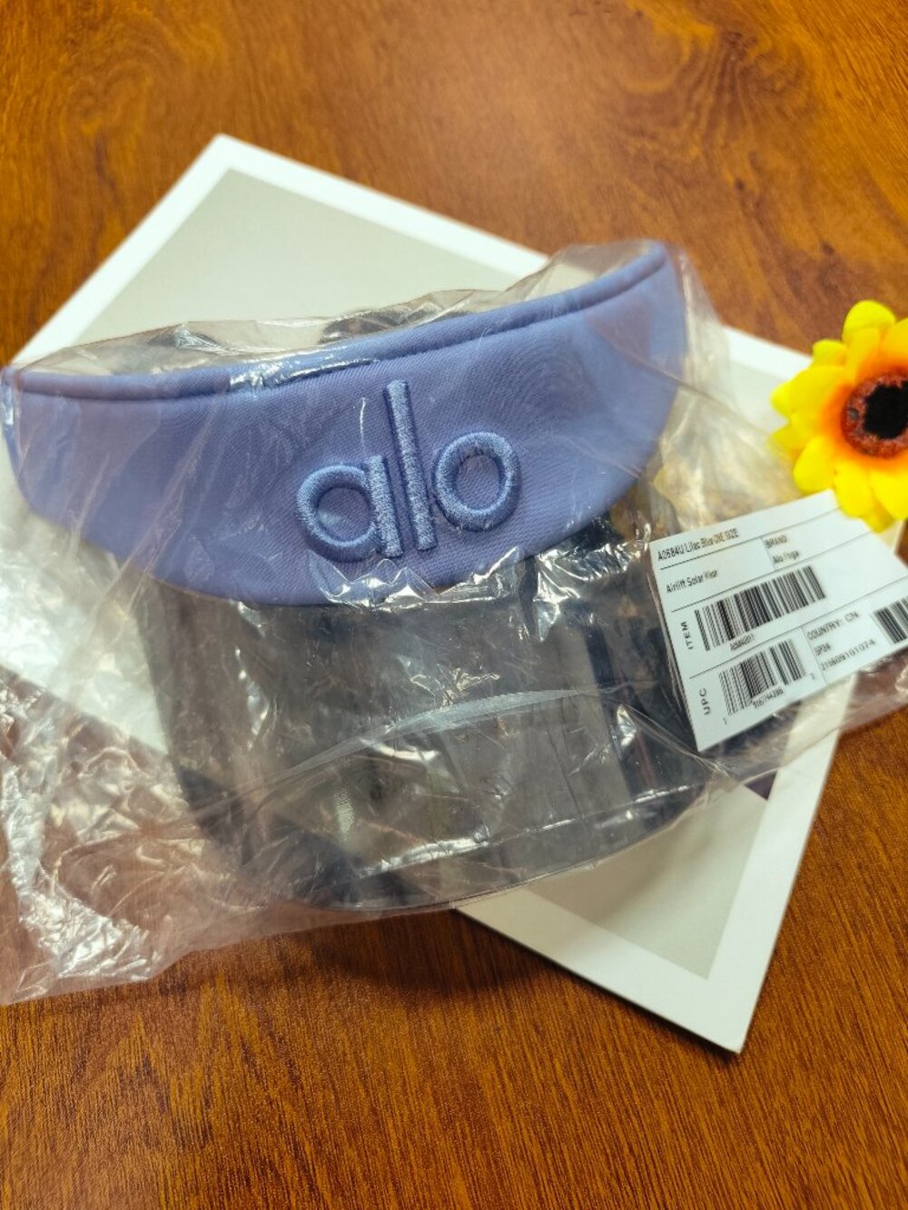 Alo Yoga Airlift Solar Visor Lilac Blue Tennis Golf Cap💜💙
